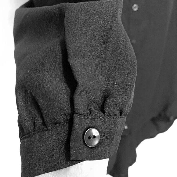 Sparkle & Fade, Open Back, Lace Blouse - Picture 3 of 5